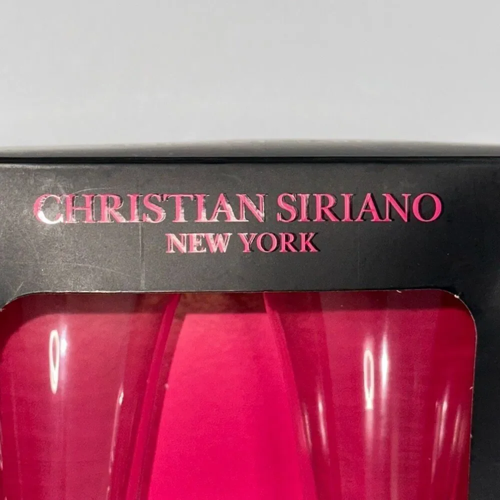 Christian Siriano New York Decorative Champagne Flute Set
